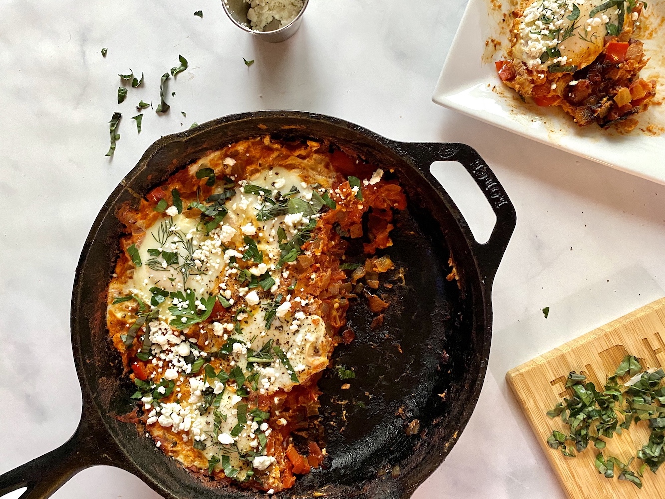 Easy Tunisian Shakshuka | Globally Flavored